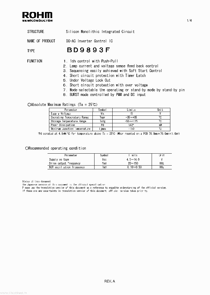 BD9893F_3698959.PDF Datasheet