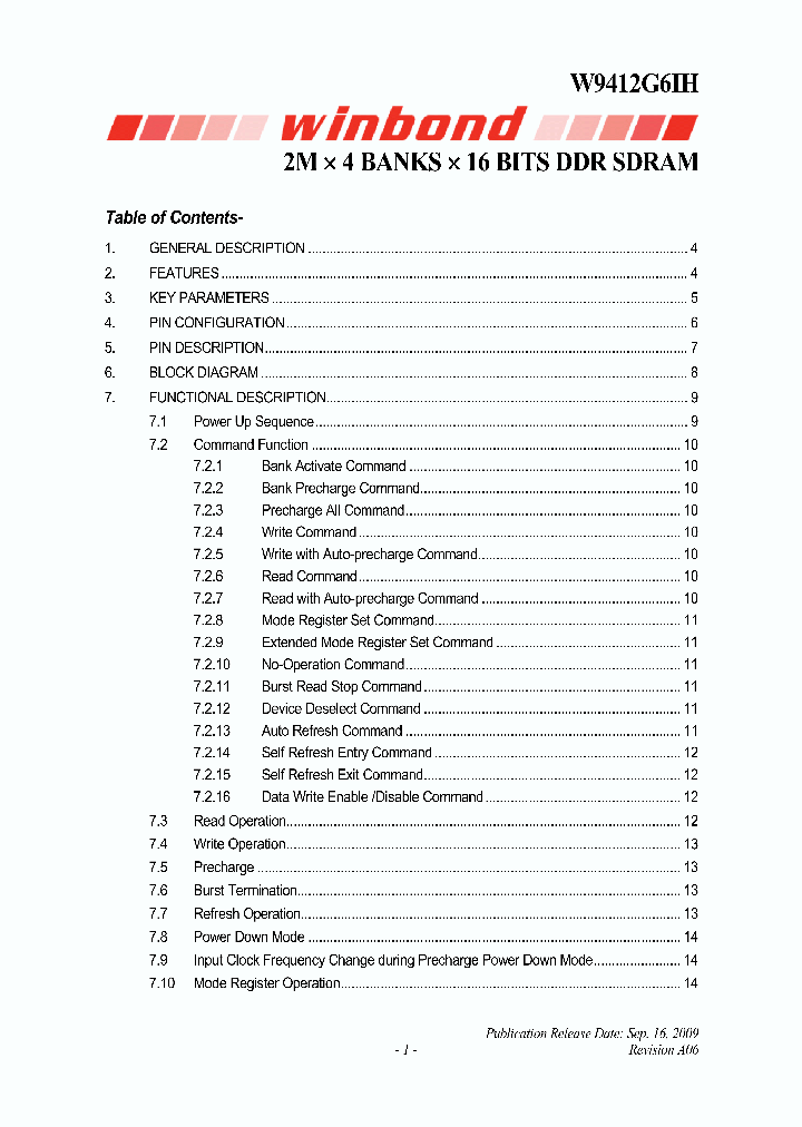 W9412G6IH_3702288.PDF Datasheet