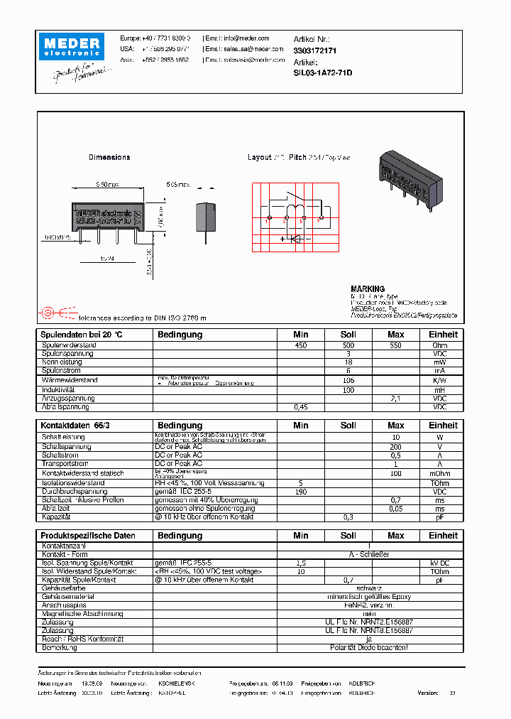 SIL03-1A72-71DDE_3705459.PDF Datasheet