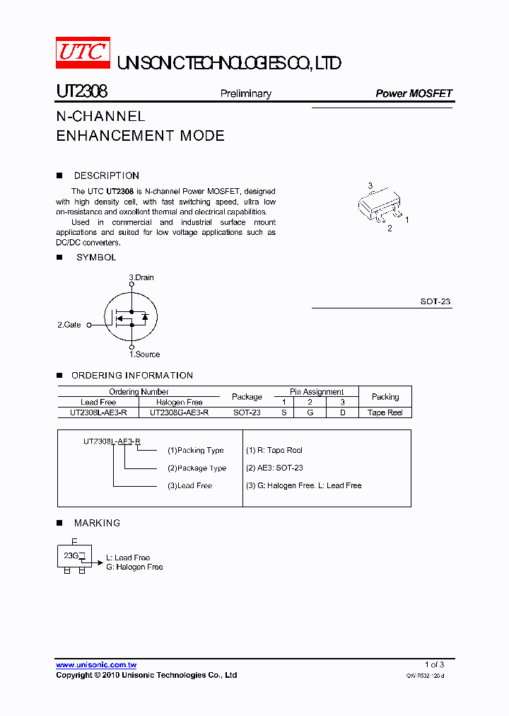 UT2308L-AE3-R_3706164.PDF Datasheet