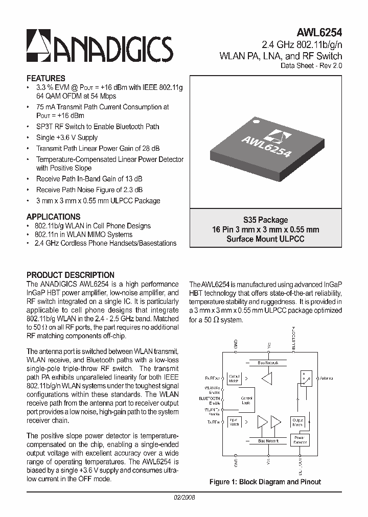 AWL6254_3710591.PDF Datasheet