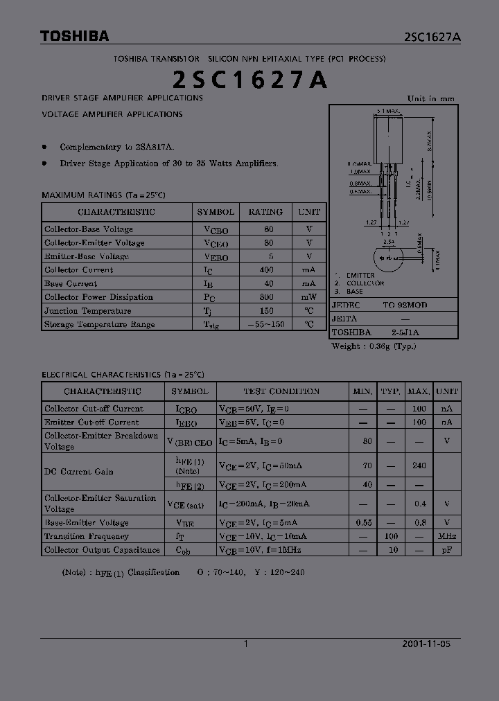 2SC1627A_3711843.PDF Datasheet