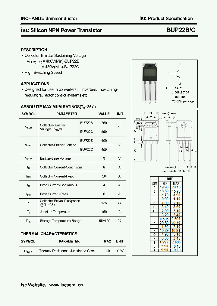 BUP22B_3712414.PDF Datasheet