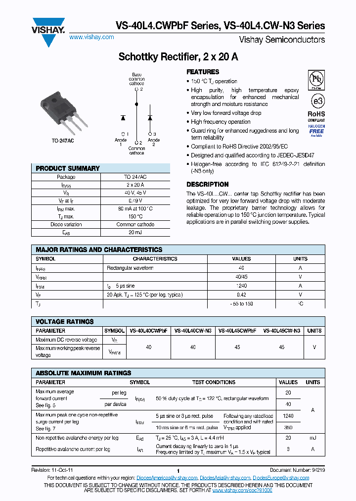 40L40CW-N3_3720167.PDF Datasheet