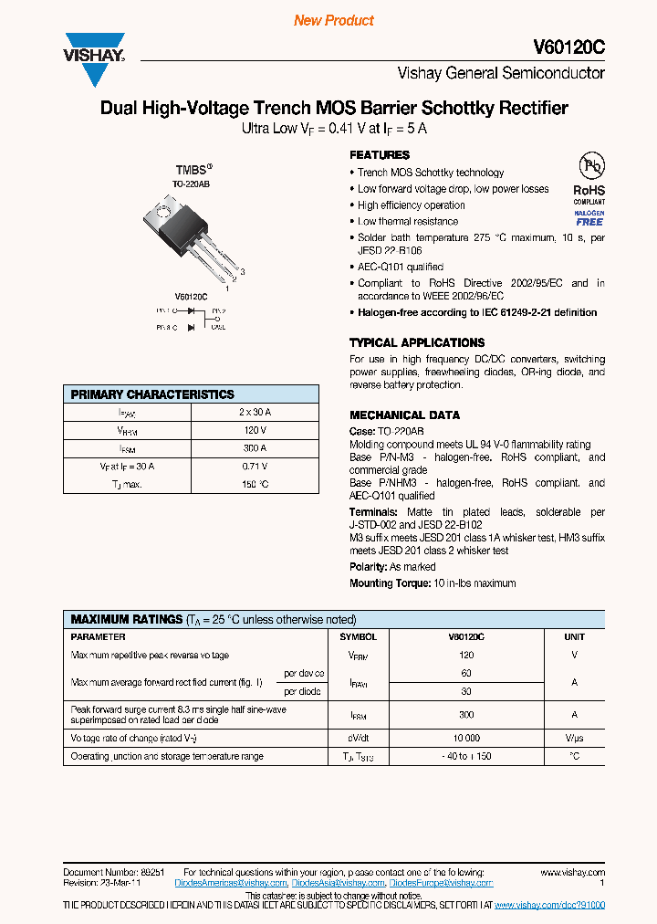 V60120C-M3-4W_3723719.PDF Datasheet