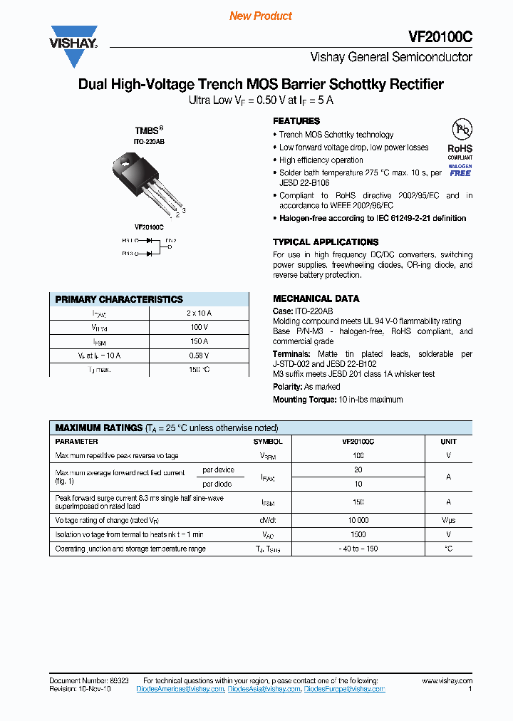 VF20100C-M3-4W_3723721.PDF Datasheet