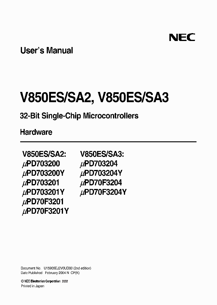 UPD703201YGC-XXX-YEU_3752183.PDF Datasheet