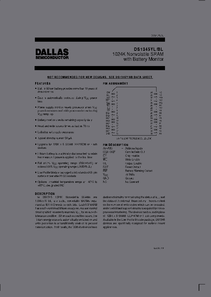 DS1345YL-70-IND_3753333.PDF Datasheet