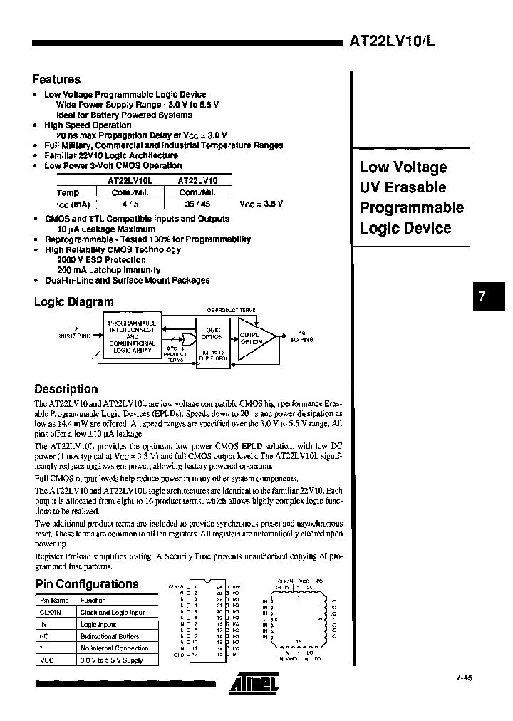 AT22LV10L-35YI_3753579.PDF Datasheet