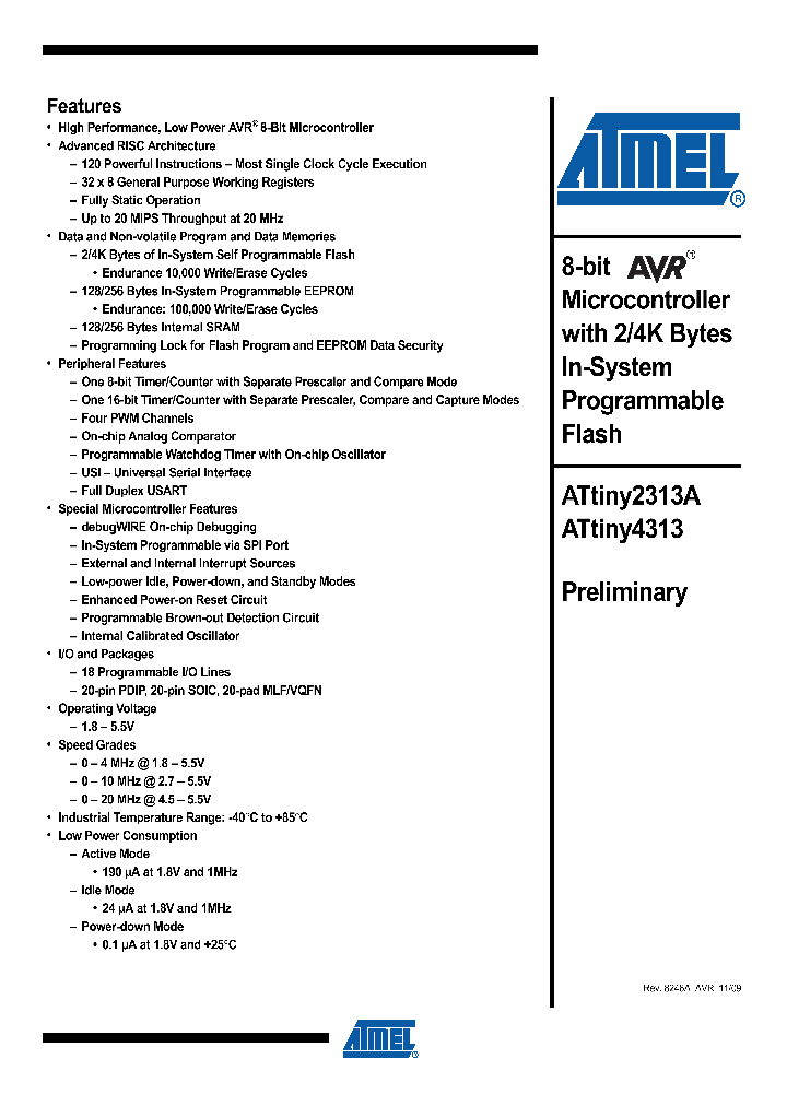 ATTINY2313A-MU_3748954.PDF Datasheet