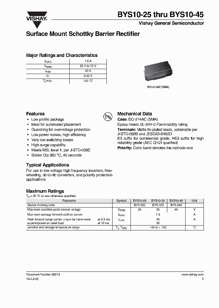 BYS10-25E3_3755726.PDF Datasheet