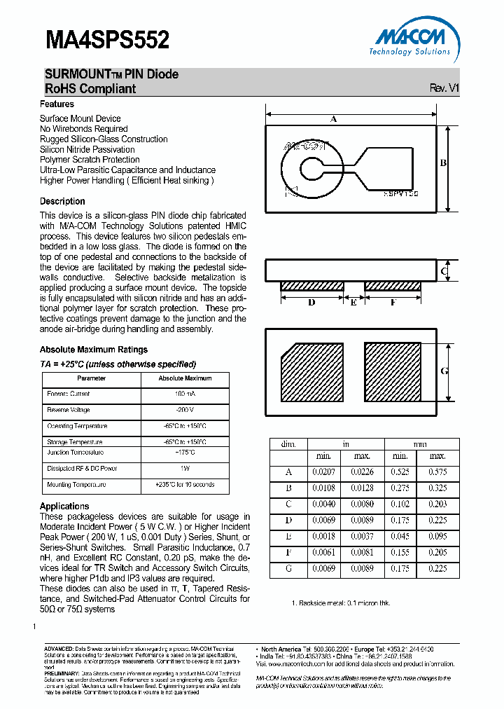 MA4SPS552_3850874.PDF Datasheet