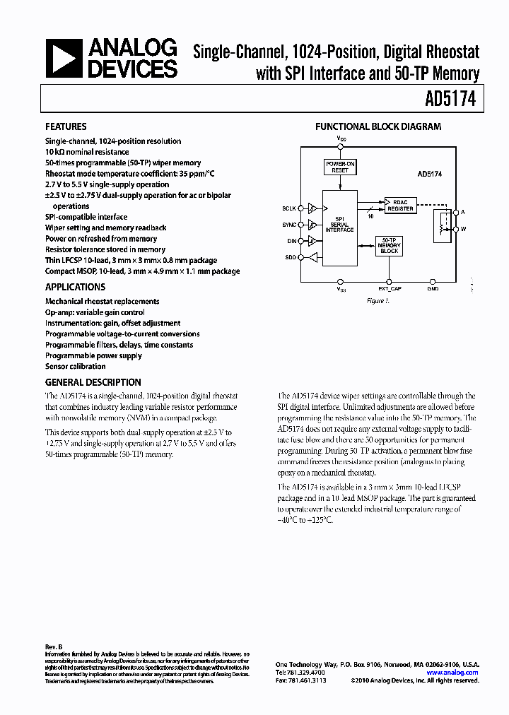 AD5174BRMZ-10-RL7_3760541.PDF Datasheet