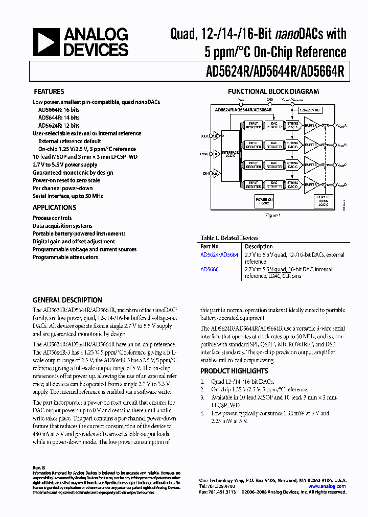 AD5644RBRMZ-5REEL7_3763238.PDF Datasheet