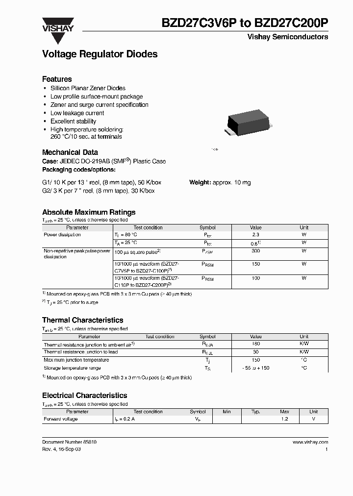 BZD27C10P-G1_3764535.PDF Datasheet