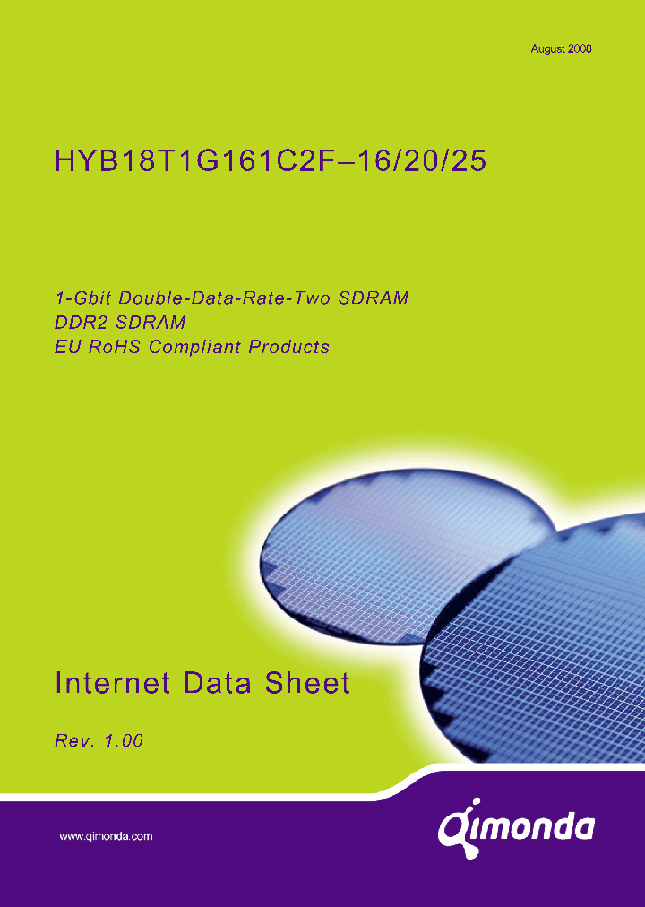 HYB18T1G161C2F-20_3770512.PDF Datasheet