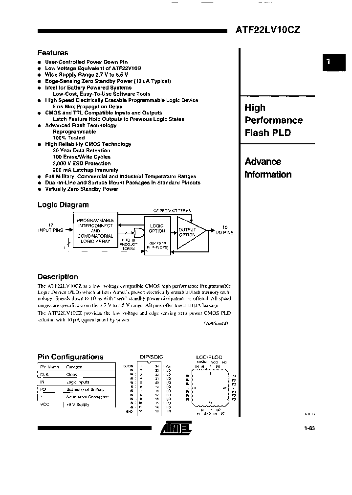 ATF22LV10CZ-15JJ_3765260.PDF Datasheet