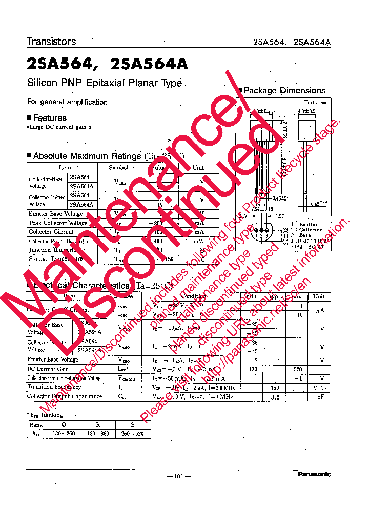 2SA564AR_3770851.PDF Datasheet