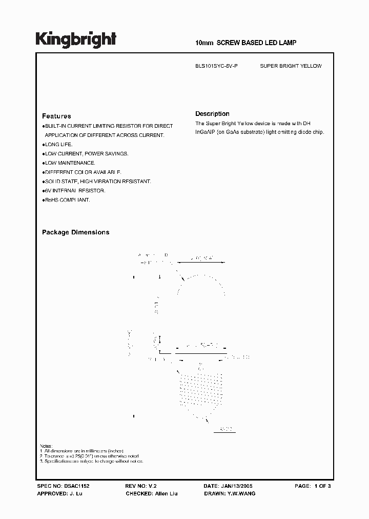 BLS101SYC-6V-P_3771386.PDF Datasheet