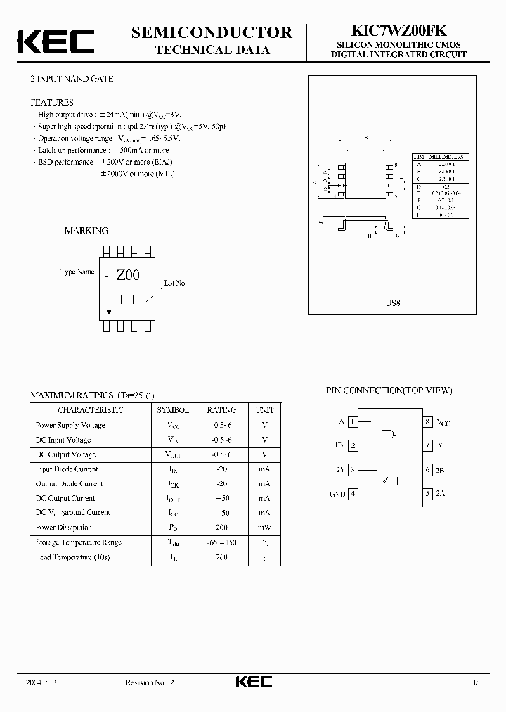 KIC7WZ00FK_3768893.PDF Datasheet