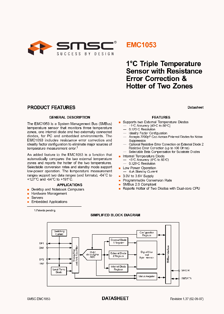 EMC1053-ACZL-TR_3780403.PDF Datasheet