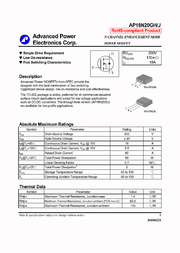 AP18N20GJ_3789792.PDF Datasheet