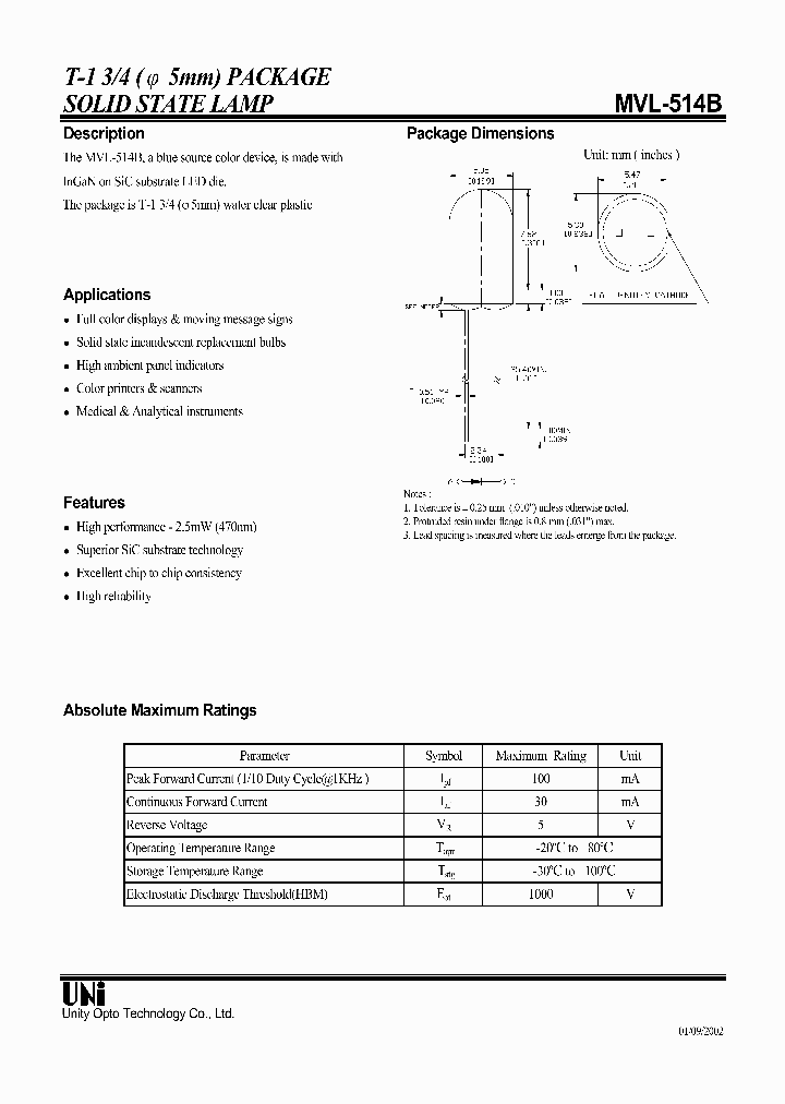 MVL-514B_4037148.PDF Datasheet