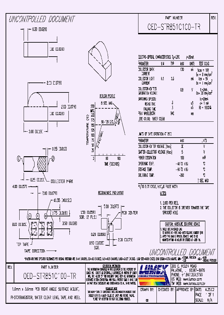 OED-STR851C100-TR_3804944.PDF Datasheet