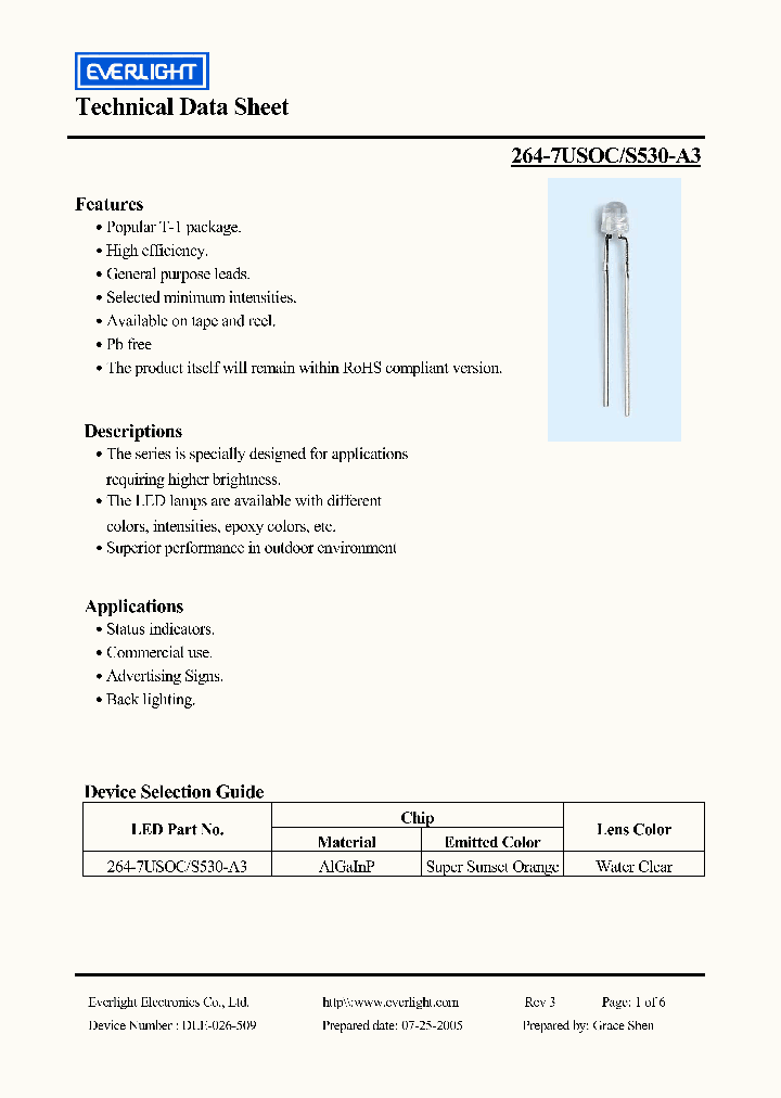 264-7USOCS530-A3_3808475.PDF Datasheet