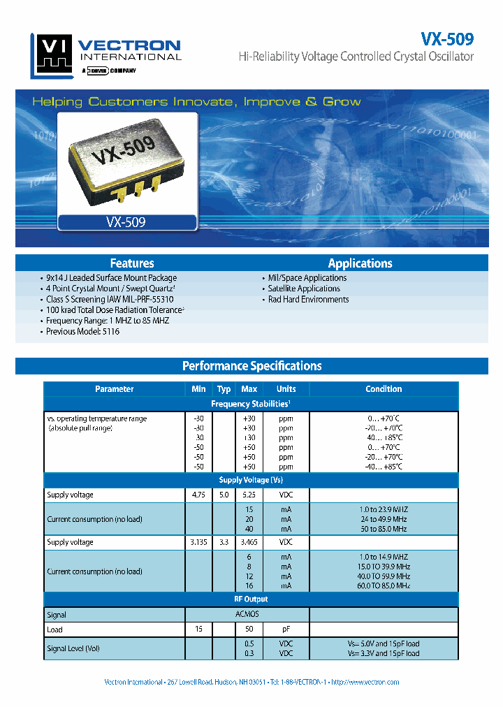 VX-509_4048498.PDF Datasheet