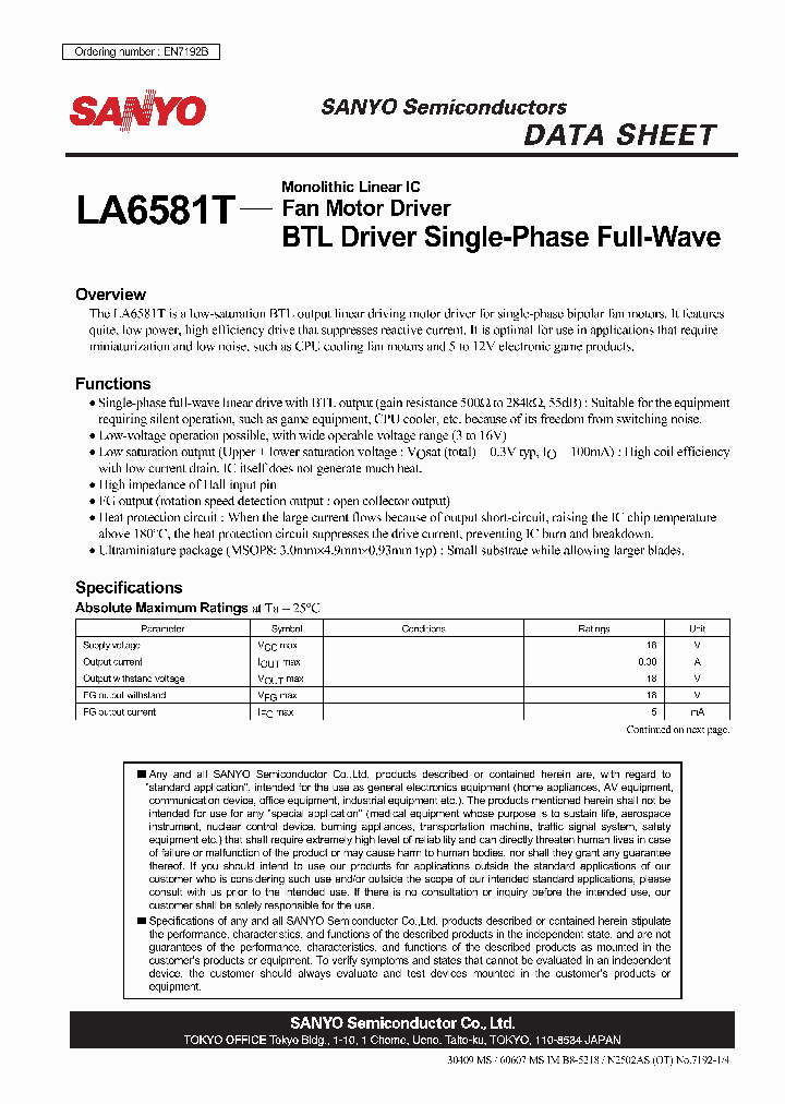 LA6581T_4062580.PDF Datasheet