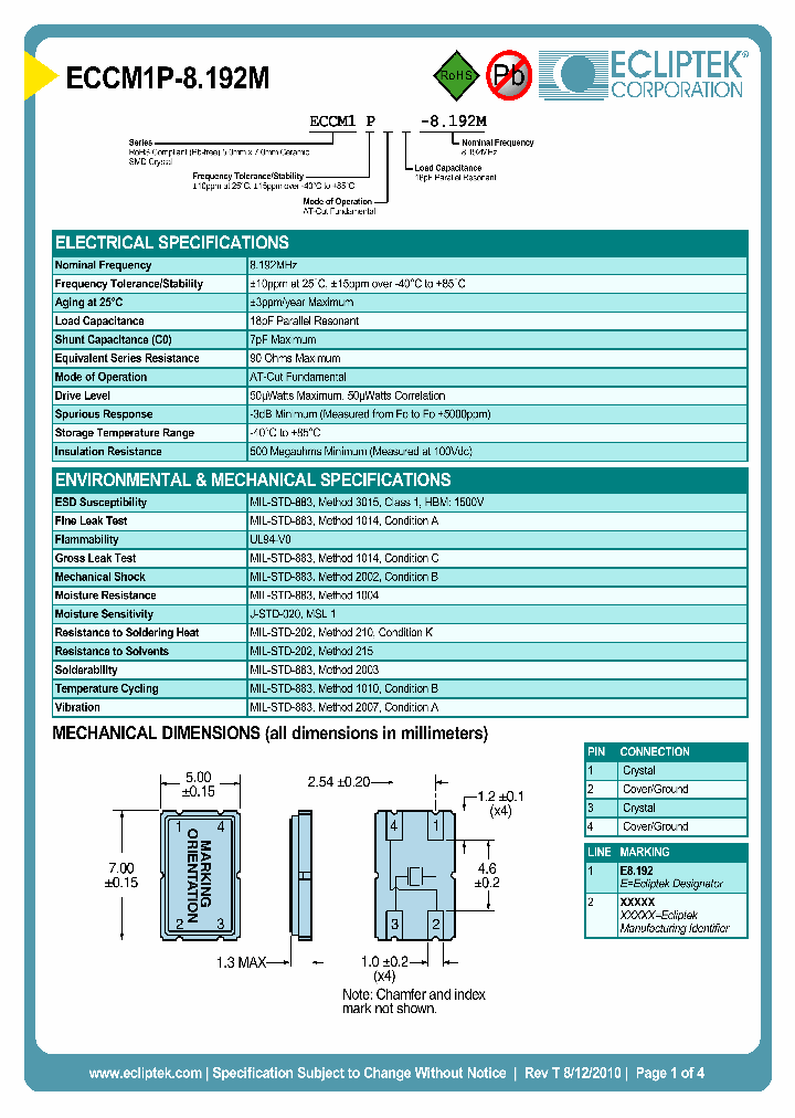 ECCM1P-8192M_3827187.PDF Datasheet
