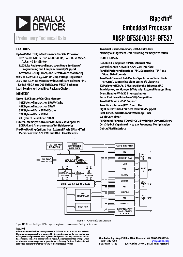 ADSP-BF537BBCZ-5A1_3829581.PDF Datasheet