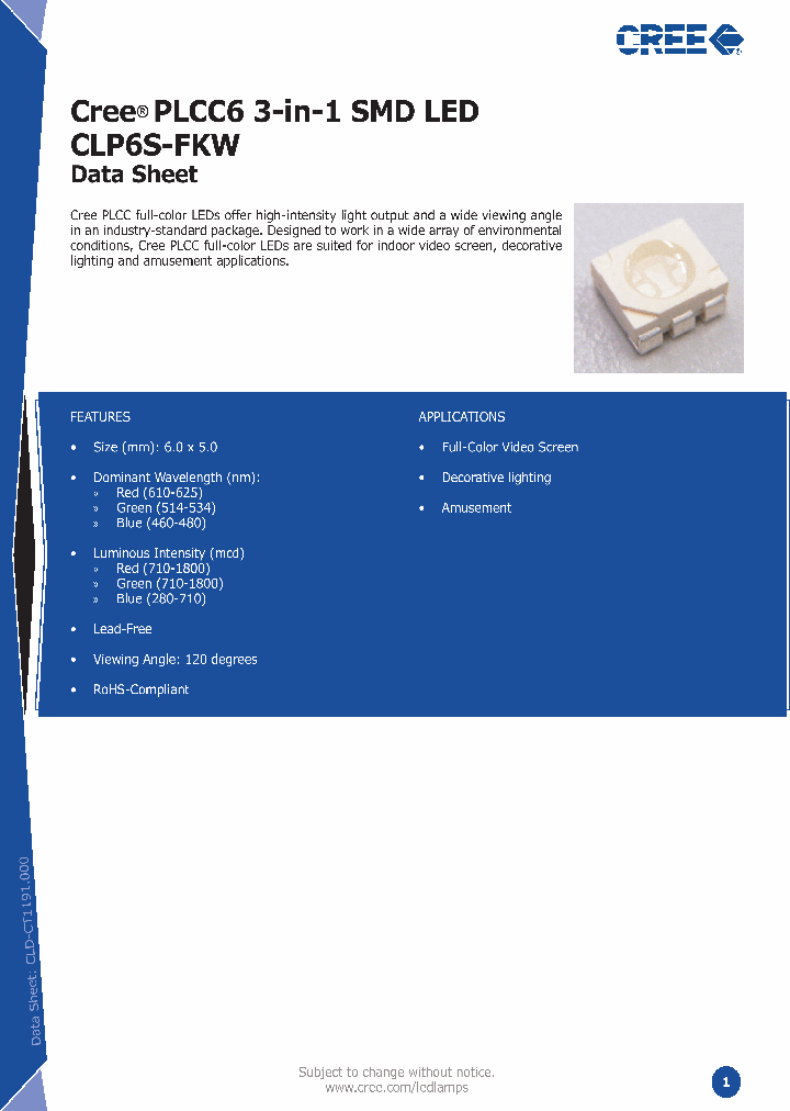 CLP6S-FKW-CMQMQGKDDAAAA3_3832637.PDF Datasheet