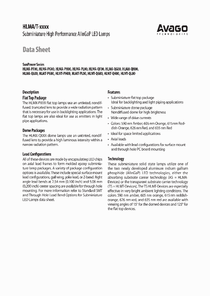 HLMA-PL00-PRR00_3835651.PDF Datasheet