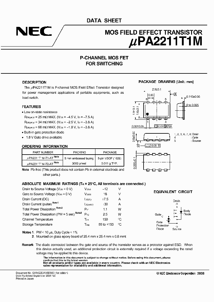 UPA2211T1M-T1-AT_3836867.PDF Datasheet