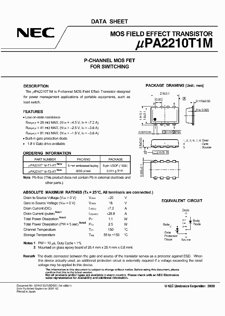 UPA2210T1M-T1-AT_3836866.PDF Datasheet