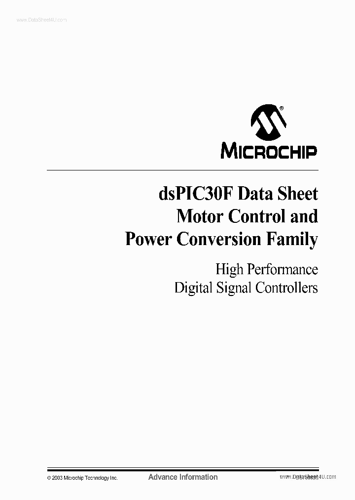 PIC30F2010_4086807.PDF Datasheet