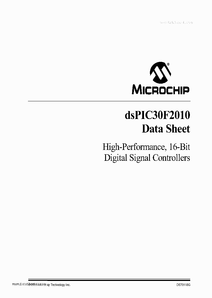 PIC30F3011_4086809.PDF Datasheet