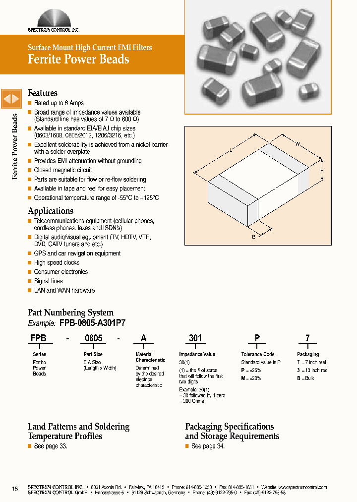 FPB-0805-A100PB_3843857.PDF Datasheet