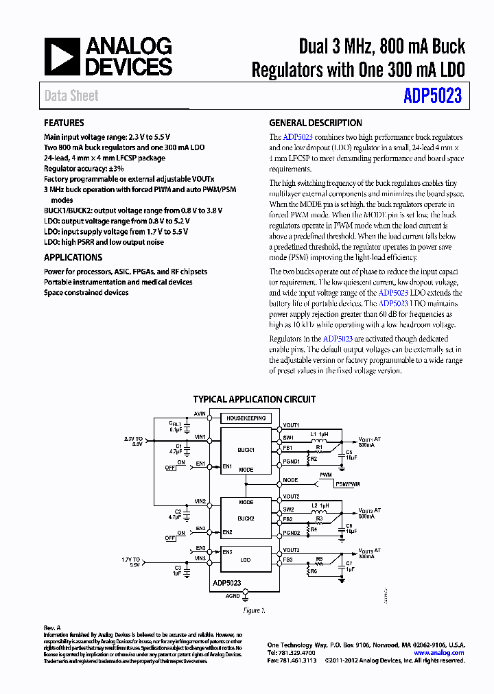 ADP5023_4088314.PDF Datasheet