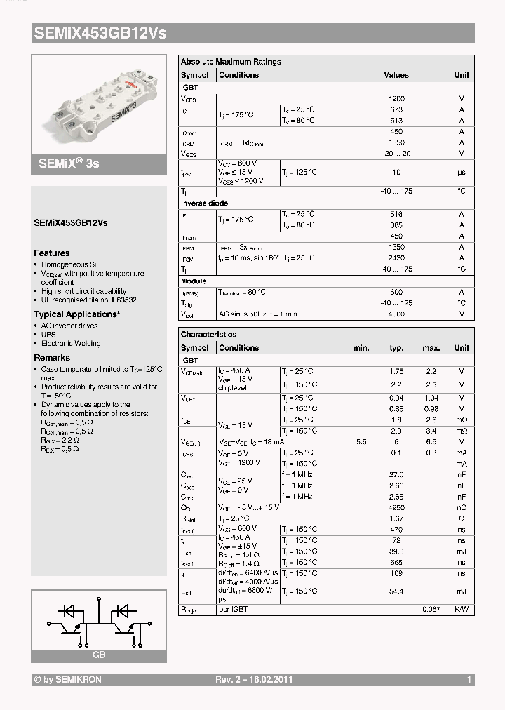 SEMIX453GB12VS_4098326.PDF Datasheet