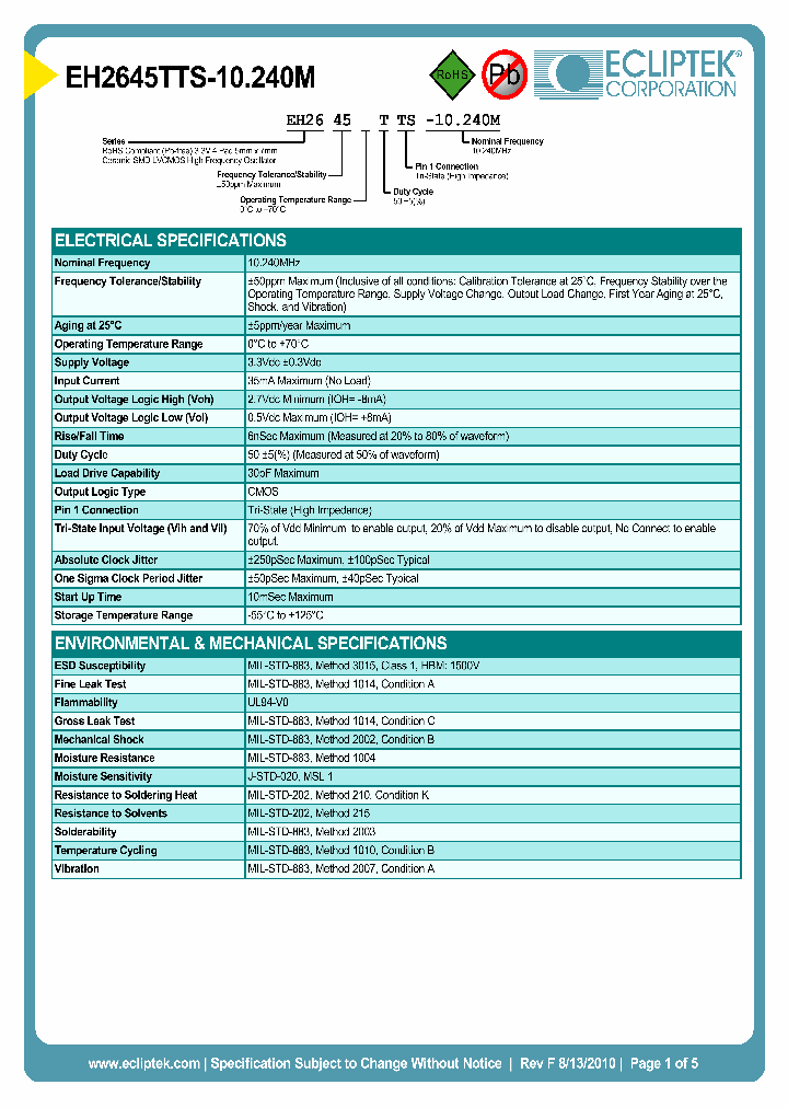 EH2645TTS-10240M_3850703.PDF Datasheet