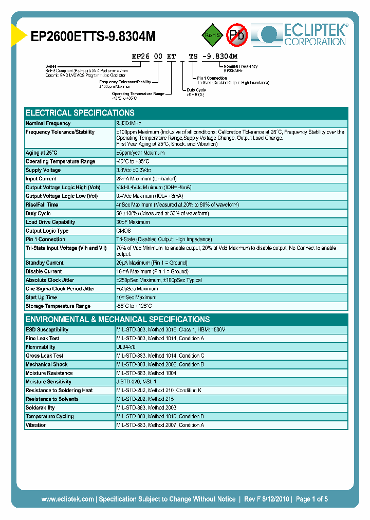 EP2600ETTS-98304M_3858210.PDF Datasheet