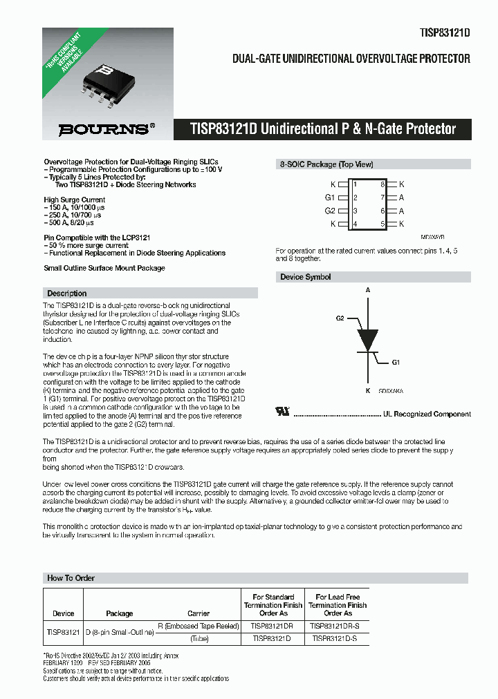 TISP83121D_3861164.PDF Datasheet