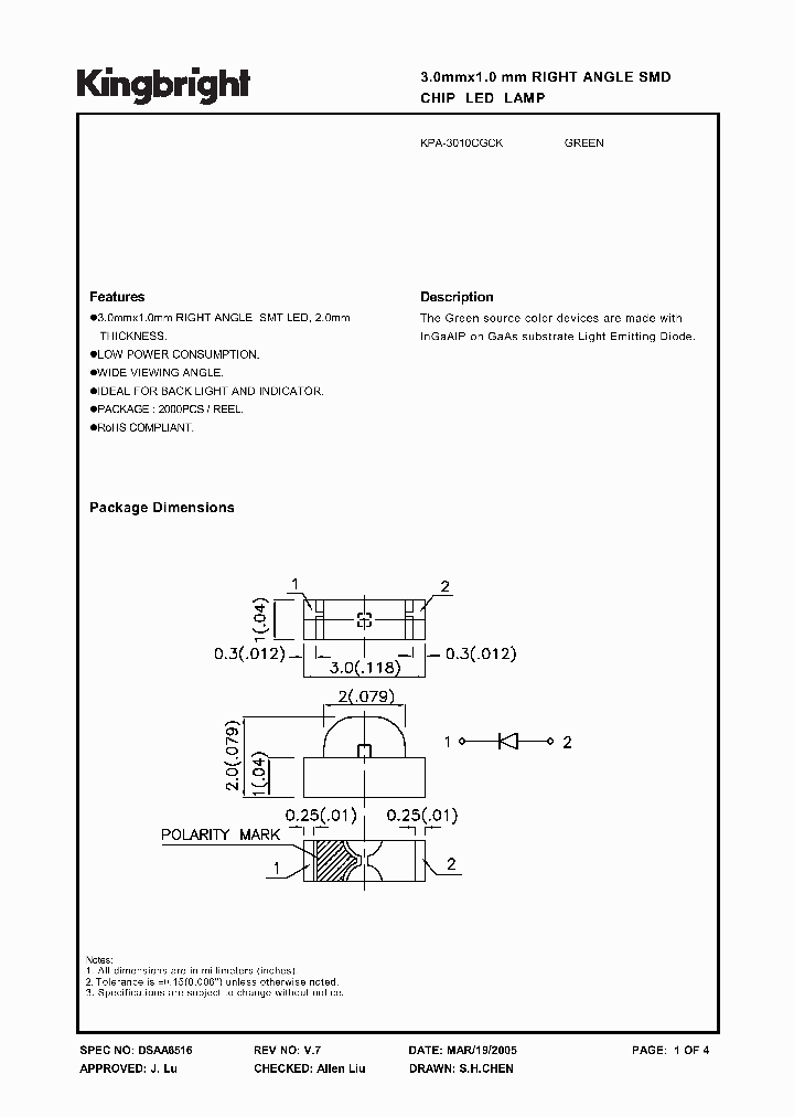 KPA-3010CGCK_3863409.PDF Datasheet