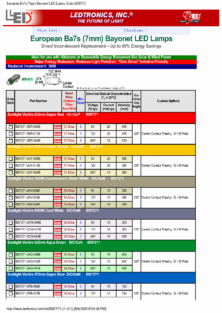 BSF271-0PB-006B_3864938.PDF Datasheet