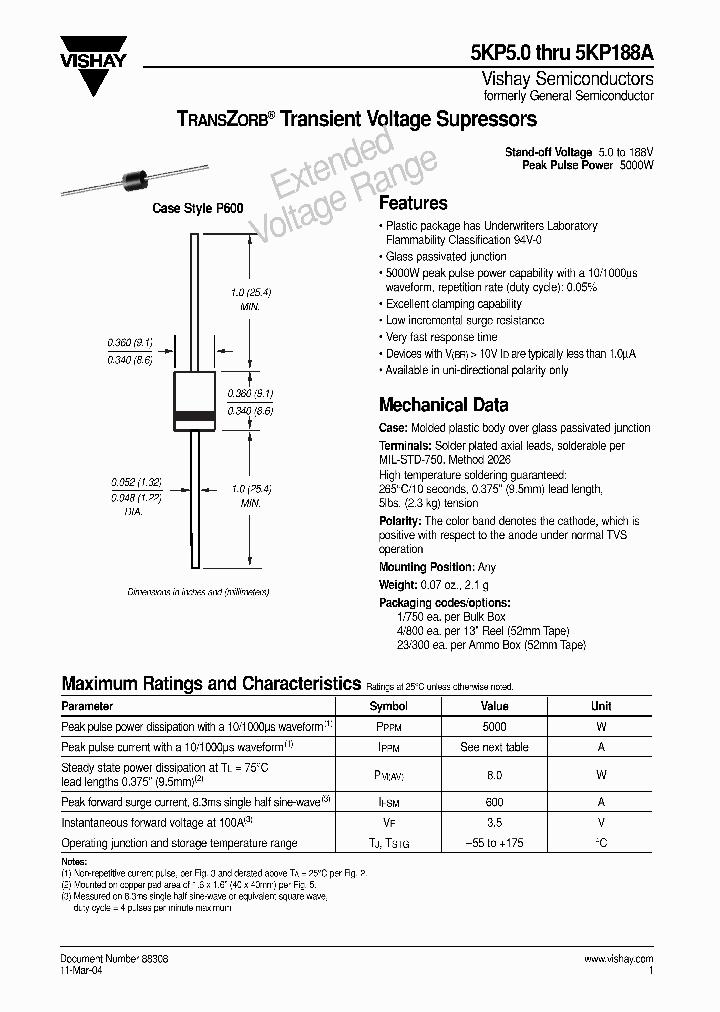 5KP50A-4-E3_3871235.PDF Datasheet