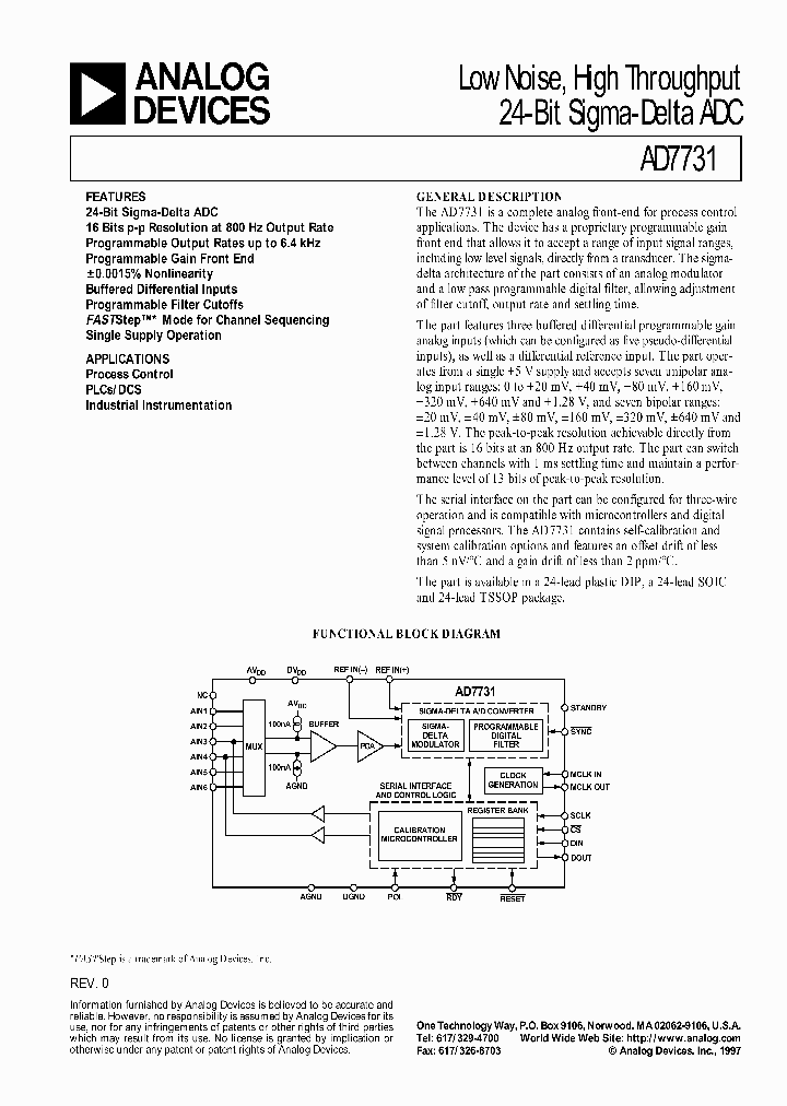 AD7731_4114090.PDF Datasheet