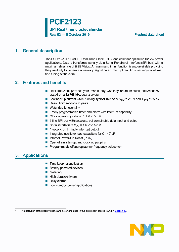 PCF2123U12HA1_3872446.PDF Datasheet